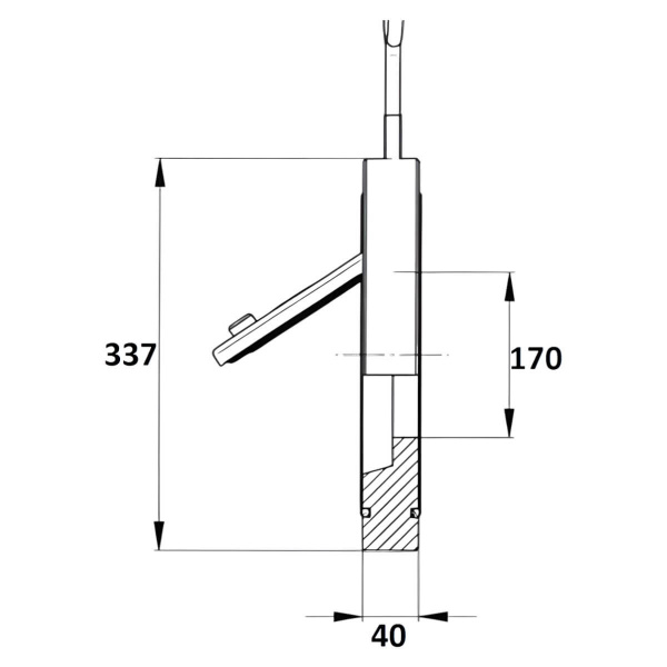 Клапан обратный мембранный 250мм DN225 Aquaram EPDM (2710250)