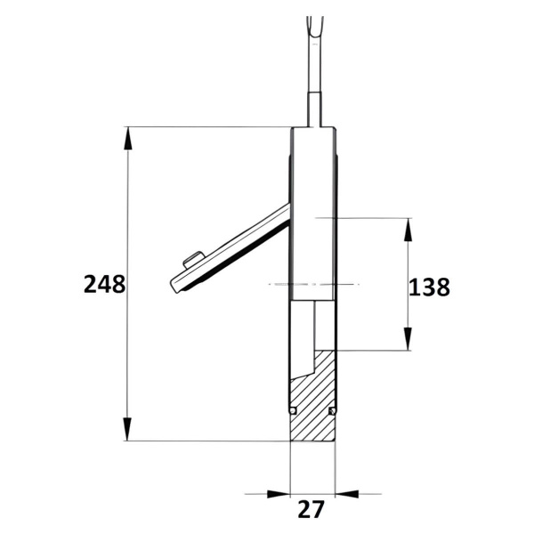 Клапан обратный мембранный 200мм DN175 Aquaram EPDM (2710200)