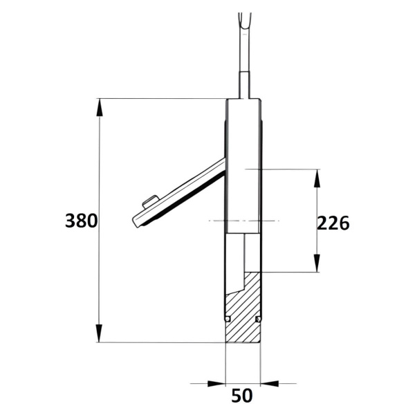 Клапан обратный мембранный 315мм DN300 Aquaram EPDM (2710315)