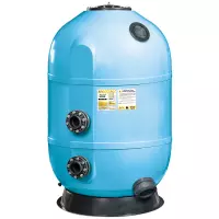 Фильтр озон. AquaViva HS1400 (77м³/ч, 400 мм, 2780 кг, 110 мм, 2,5Бар,1,2м засыпка)+люк д/выгрузки и с