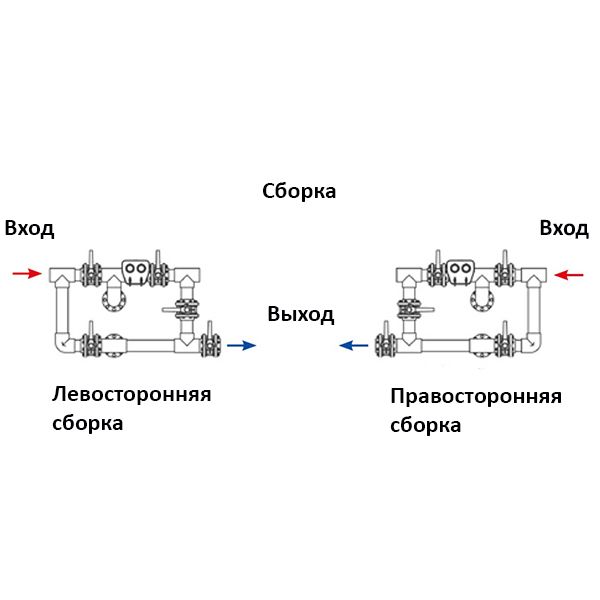 Пятикрановая обвязка Hayward HCB2504UN 250 мм