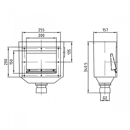 Кран шаровой  20мм DN15 Aquaram HDPE-EPDM (48N) (1010020)