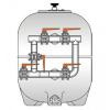 Пятикрановая обвязка Hayward HCB2504UN 250 мм