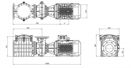 Насос с префильтром 118м3/ч PSH F-GIANT 20TRB H=10 5,5кВт 400В с бронз. раб. кол. (1FGN0750E4VTB)