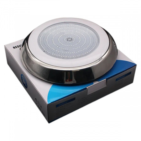Прожектор светодиодный 24Вт AM RGB 280мм 12В оправа н/с AISI 316 (HX-WH280-333S), шт